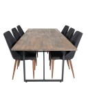 Venture Home Spisegruppe Venture Home Peo med 6 Laura Stoler GR19800