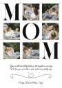 Mom Photo Collage Personalized Plakat Plakat / 21x30cm