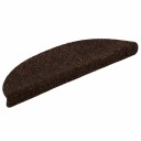  Trappematter selvklebende 5 stk 56x17x3 cm brun halvrund