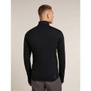 Icebreaker Men Merino Blend 300 Realfleece™ Descender Ls Zip Black L