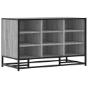  Skobenk grå sonoma 84x40x53,5 cm konstruert tre og metall 8721102842917