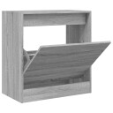  Skoskap grå sonoma 60x34x63,5 cm konstruert tre 8721012381797