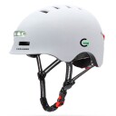GoRunner LED-hjelm (stÃ¸rrelse S) Hvit