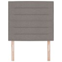 Hodegavl Linjekonsert Taupe 80 cm Stoff