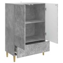  Serviesskap Betonggrå 66 x 34,5 x 95 cm Konstruert tre