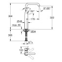 GROHE ESSENCE SERVANTBATTERI WARM SUNSET STR. XL