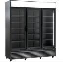 Scandomestic display kjøleskap svart SD 1502 BHE