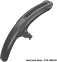 RRP ProGuard Rear STD Bakskjerm Sort Til Bakramme, opptil 3" dekk, 475mm,169g