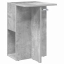 vidaXL Avlastningsbord Betonggrå 35 x 40 x 55 cm Konstruert tre