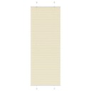  plisségardin krem 75x200 cm Stoff Bredde 74,4 Polyester