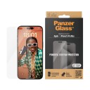 PanzerGlass Classic-Fit Skjermbeskyttelse for iPhone 15 Pro Max - Krystallklar 0.45mm