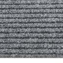 vidaXL Smussfangende teppeløper 100x500 cm grå