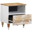  Nattbord 2 stk 40x33x46 cm heltre mango 8721158496706