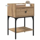  Nattbord 2 pcs artisan eik 40 x 29 x 60 cm Konstruert tre