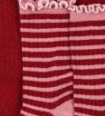 Konges Sløjd Sokker   2 pack   Rød Stripe   Konges Sløjd   25/28   Sokker Rosa   25 28