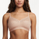 Chantelle BH EasyFeel Norah Wirefree Bra Beige nylon D 80 Dame