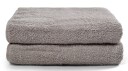 Nordisk tekstil Håndklær - 2 stk. 50x100 cm - Lysegrå - 100% bomull