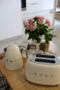 Smeg Frokostsett Brødrister + Vannkoker Creme