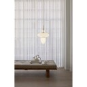 Nuura Rizzatto 43 Taklampe Opal/Messing
