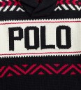 Ralph Lauren Polo Genser Strikk Holiday Svart/Hvit m. Rød Polo 8 år 128 Genser