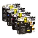 inkClub KBA08-4 Multipakning blekk, erstatter Brother LC227XL/LC225XL