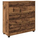  Oppbevaringsskap Gamle tre 80 x 31 x 81 cm Konstruert tre