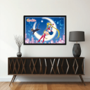 Sailor Moon Plakat Luna    91,5 x 61 cm