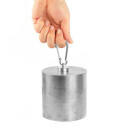SuperMagneter Pottemagnet Ø 25 Mm Med Karabinkrok I Aluminium   Løftekraft 25 Kg