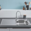 Grohe K200 kjøkkenvask 86x50 cm rustfritt stål