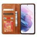 Samsung Galaxy S24+ Card Set Series Lommebok-deksel Brun