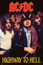 AC/DC Plakat Highway to Hell    91,5 x 61 cm