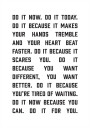 Do It Now Plakat Plakat / 30x40cm