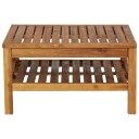 vidaXL Salongbord 65x65x32 cm heltre akasie
