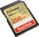 SanDisk Extreme - Flashminnekort - 256 GB - Video Class V30 / UHS-I U3 / Class10 - SDHC UHS-I