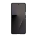 Samsung Galaxy Z Flip 7 Silikondeksel med Ring - Sort Mobildeksel