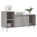 vidaXL TV-benk grå sonoma 100x35x55 cm konstruert tre 8721012113619