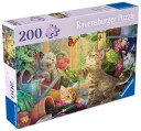 Ravensburger Frekk Katter 200p Ad Multi/patterned One Size