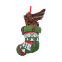 Plugged Sweden Gremlins Mohawk in Stocking Hanging Ornament 12cm