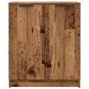 Skoskap gammelt tre 59x35x70 cm konstruert tre