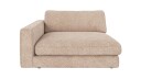 Rowico Home Duncan 1,5 seters sjeselong V Lys beige Anna 2 129 x 150 x 78 cm Beige
