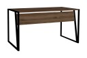 Skrivebord Kemiri 140 cm   Valnøttsbrun/Svart