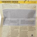 Treateaters Crunchers Chicken 150G Godbiter Til Hund Std 150G