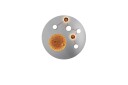 Trio Lighting Zodiac LED Plafond børstet stål -
