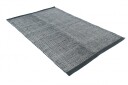 Ullteppe   Coastal sort/hvit Størrelse: 160 x 230 cm
