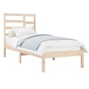 vidaXL Sengeramme heltre 90x200 cm