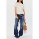 Diesel Dame Topper Beige L,