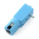 DC motor med gir 190:1 3–9V rett vinkel enkel aksel