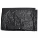 vidaXL Hagemøbeltrekk 2 stk 8 maljer 140x70x90 cm