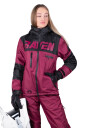 Raven Frontline Jakke Dame Svart-Lilla