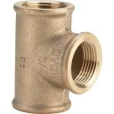 1" x 1" x 1/2" gjengede T-stykker i pistolmetall silikonbronse